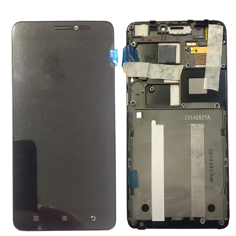 ЖК-дисплей 5 0 дюйма с рамкой для Lenovo S850 S850T сенсорным экраном и дигитайзером в