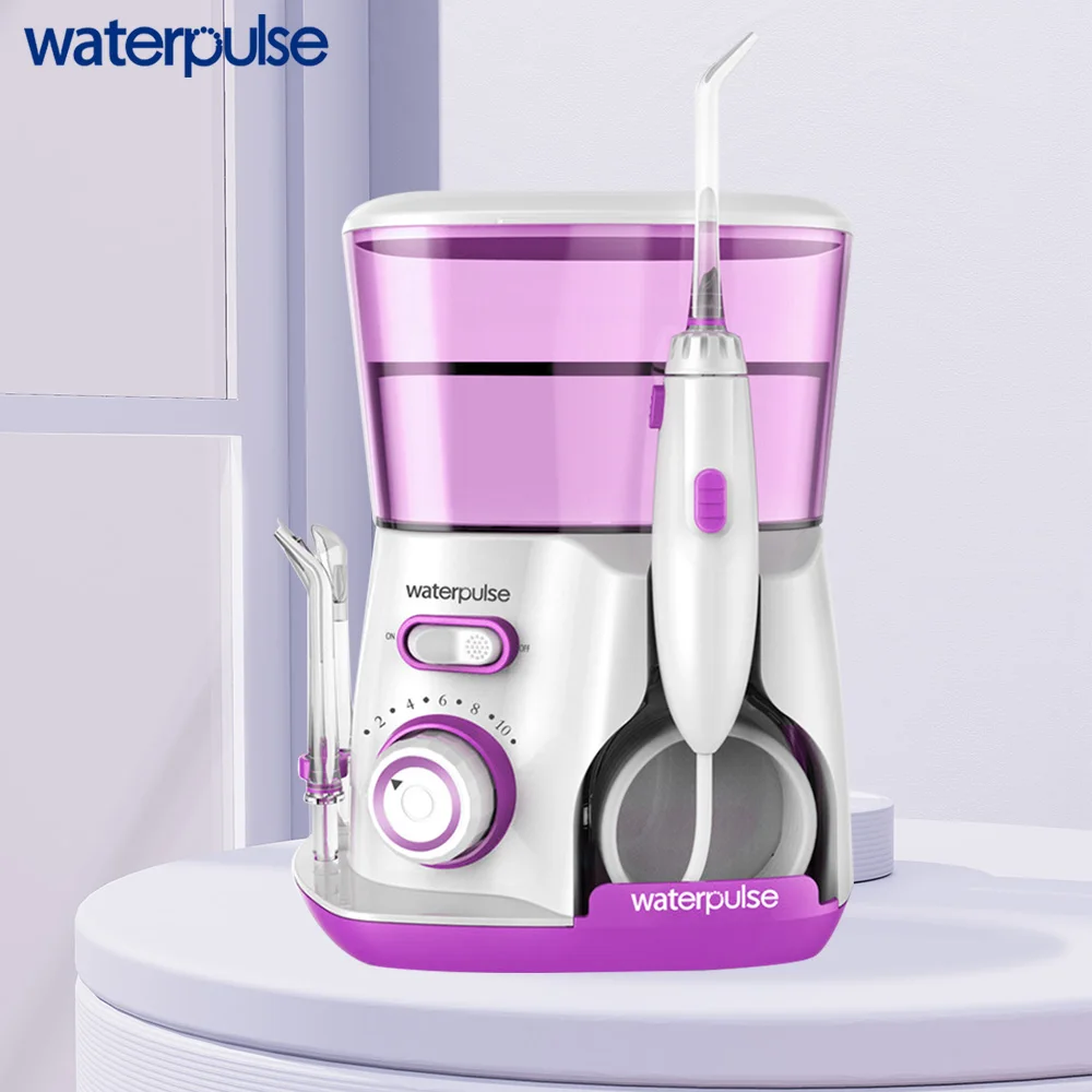 Waterpulse V300+V400Plus ирригатор воды с 9 советы электрические Ирригатор для полости рта