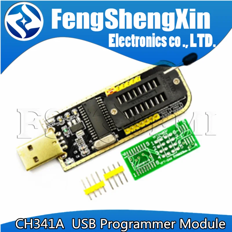 USB программатор CH341A 24 25 серия EEPROM модуль программатора с флэш BIOS зажим SOIC8 SOP8 для