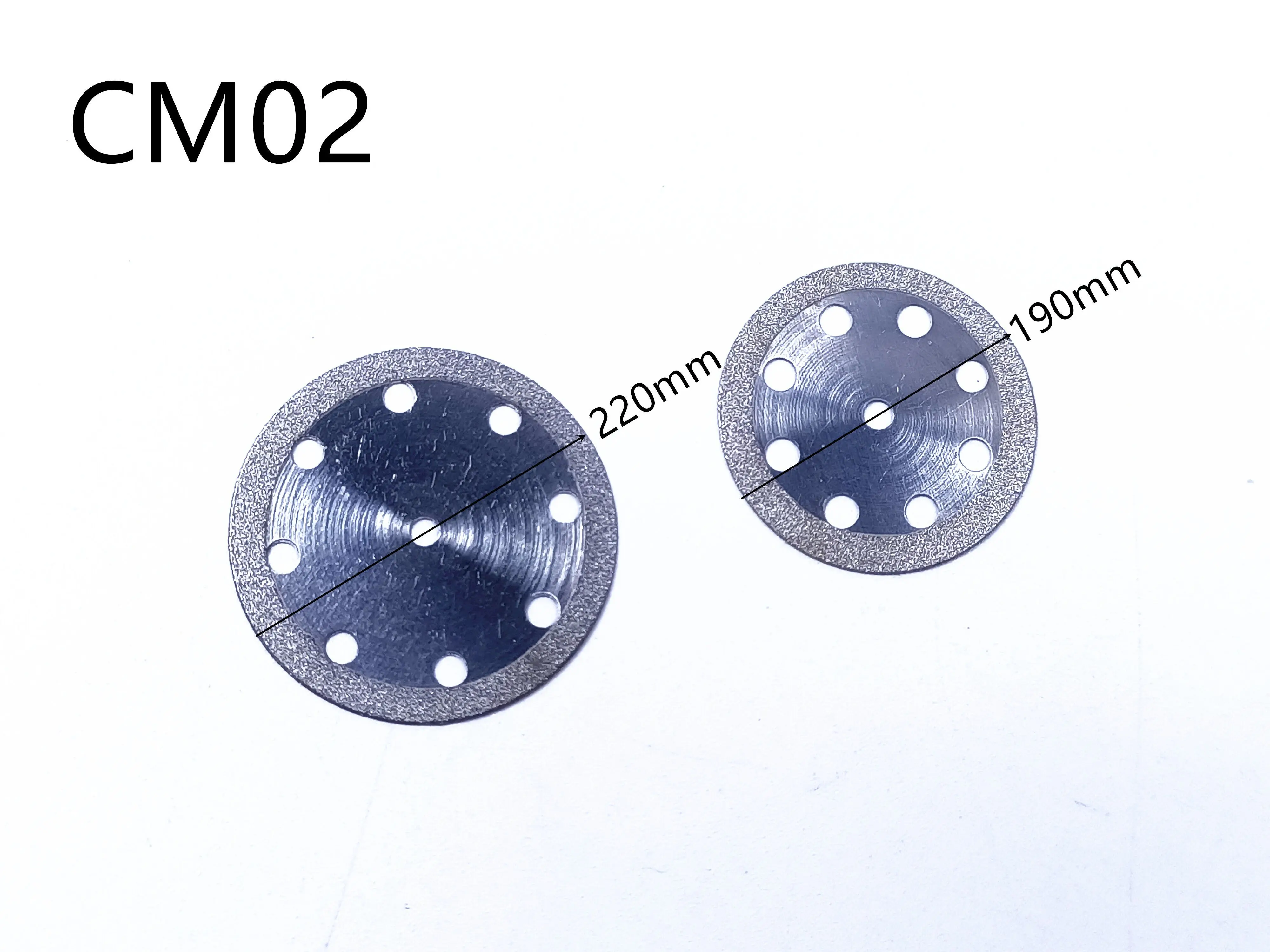 

Set of 10 Dental Rotary Diamond Polishing Wheel Saw Disc 190/220MM