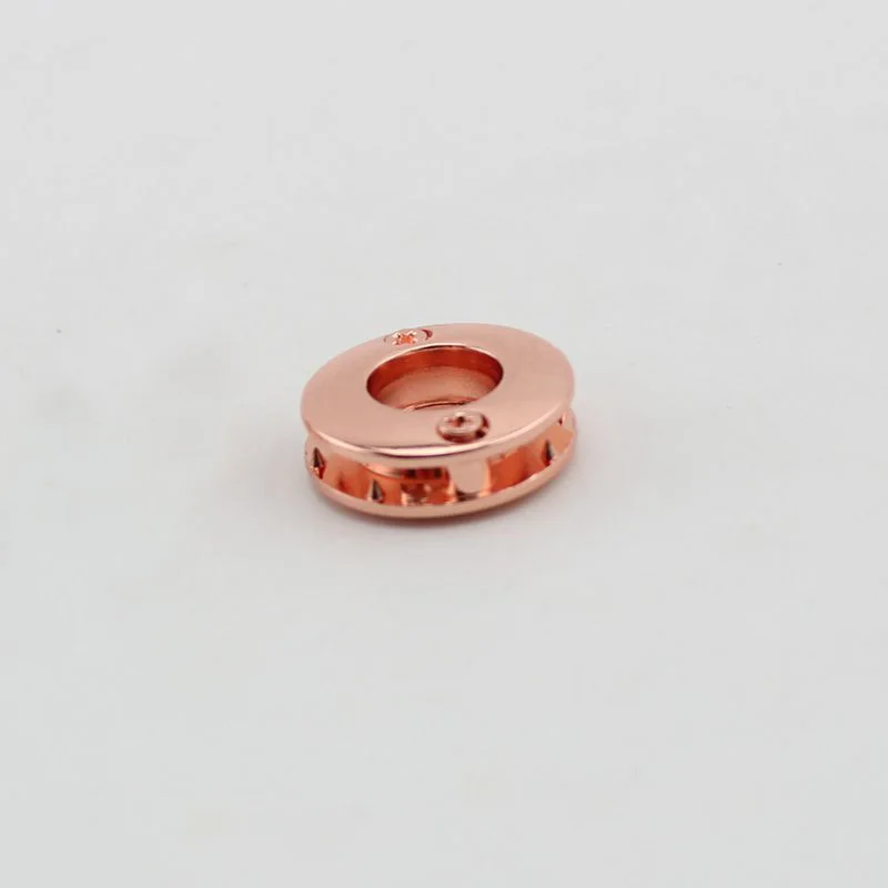 10 шт. 100 мм цвета розового золота высококачественные люверсы для литья под