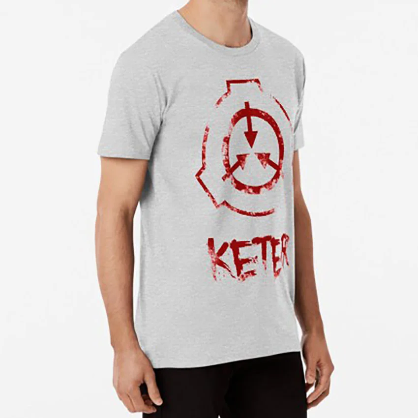 SCP foundation: футболка Keter keter scp foundation vector graphic typo типографские слова