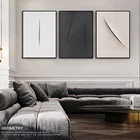 Минималистичные Роскошные абстрактные золотые черные белые картины на холсте с узором картины на стену художественные Плакаты для гостиной домашний декор