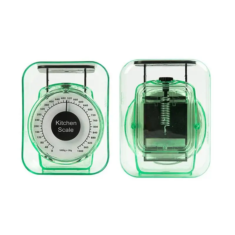 Random Mechanical Kitchen Scale For Home Restaurant Cooking With Tray Easy Read Vegetables Weighing Tool Baking Dial | Дом и сад