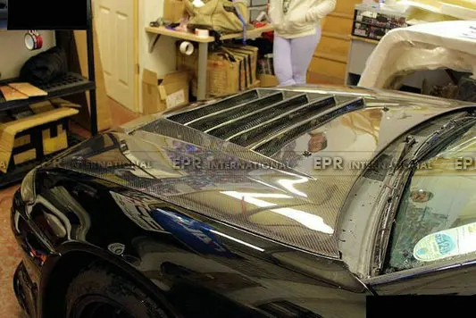 Для Nissan S15 Silvia Carbon Fiber NIS Hood Aero Body Kit Trim Racing Part для Tuning Vent Hood|Капоты| |