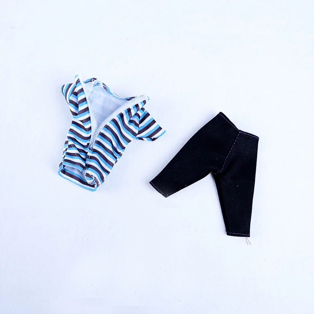 

New Casual Suits Clothes Tops Pants For Boy Friend Ken Dolls 5 Set