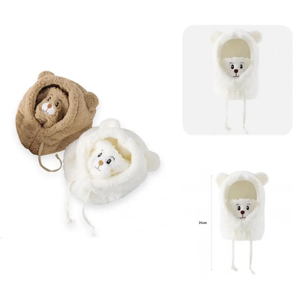 

Wonderful Keep Warm Bear Winter Cap Winter Cap Lightweight Comfortable Touch