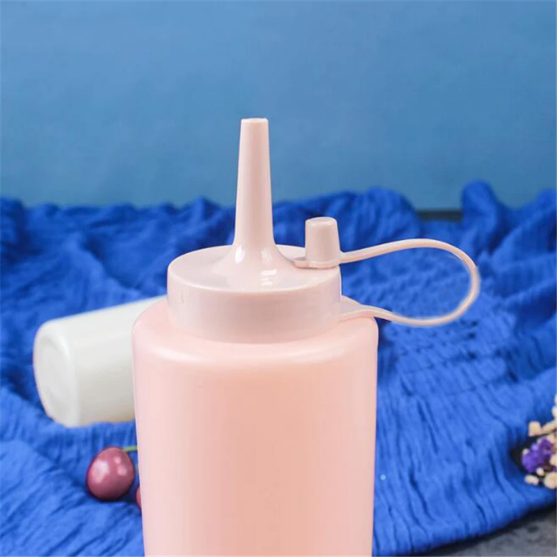 2 шт./компл. Приправа бутылки соуса Пластик бутыль кетчуп салат с бутылочкой для