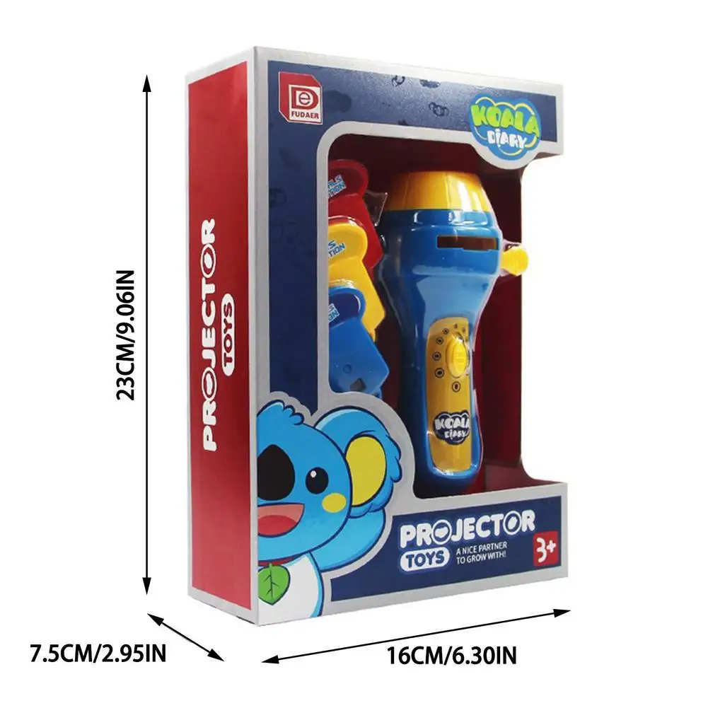 

Kids Slide Projector Light Educational Small Torches Lamp Flashlight Small Flashlight Education Study Kids Doll Toys For Chidren