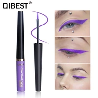 qibest beauty matte color eyeliner pearl eyeliner wholesale lasting waterproof makeup cosmetic gift for gilr or women