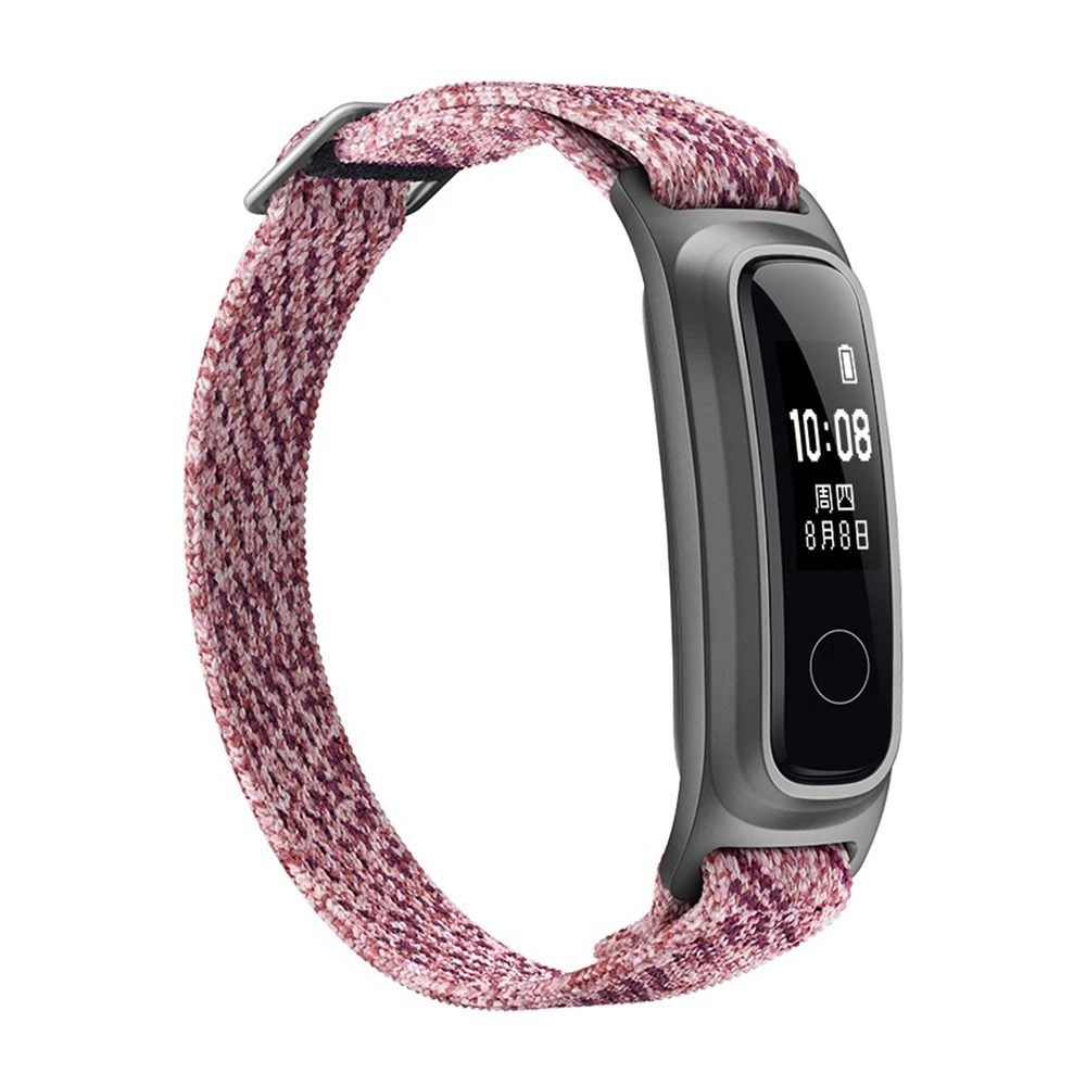 Умный Браслет huawei Honor Band 5, версия баскетбола, смарт-браслет, руководство по бегу, смарт-браслет, 2 режима ношения, водонепроницаемые Смарт-часы - Цвет: Розовый