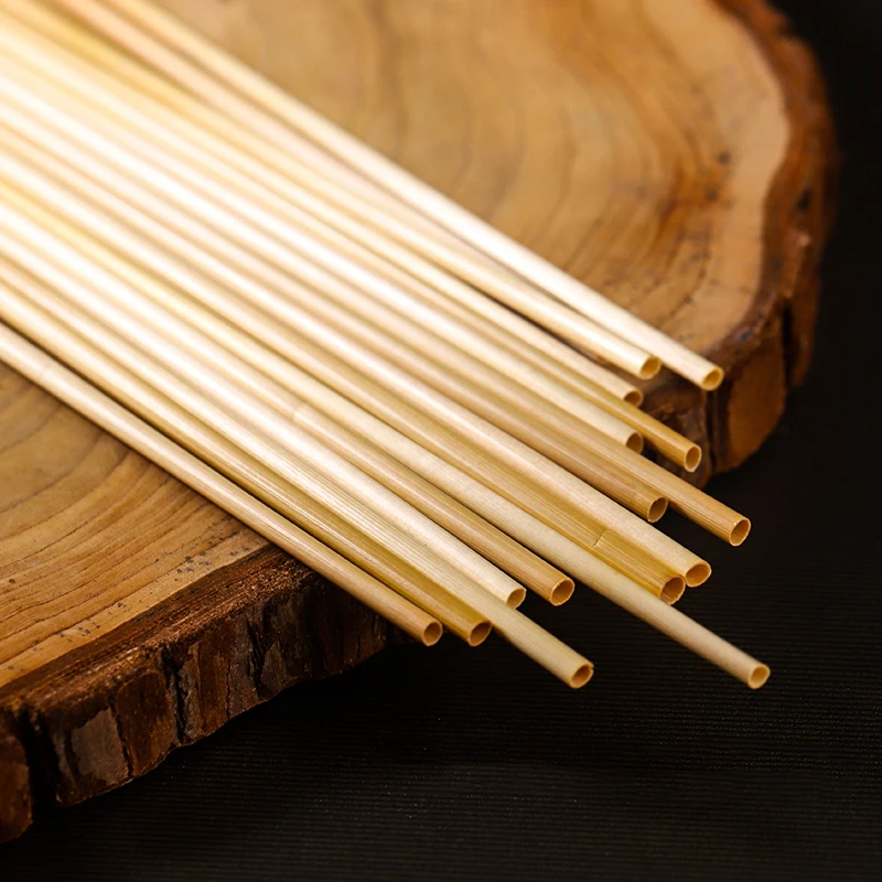 1000pcs 20cm Natural Wheat Straw Reusable Drinking Straws 100% Biodegradable Environmentally Friendly | Дом и сад