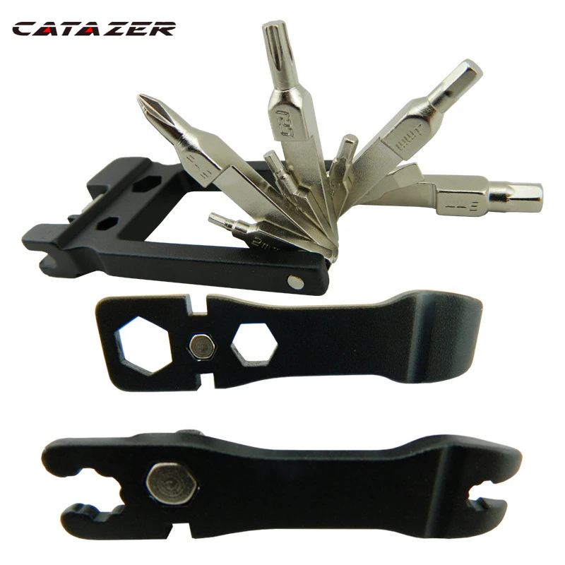 

Bicycle Multi Repair Tools 19 In 1 Portable Bike Cycling Set Kit Foldable Hex Key Mountain Cycling Bike Tools Multi Kit