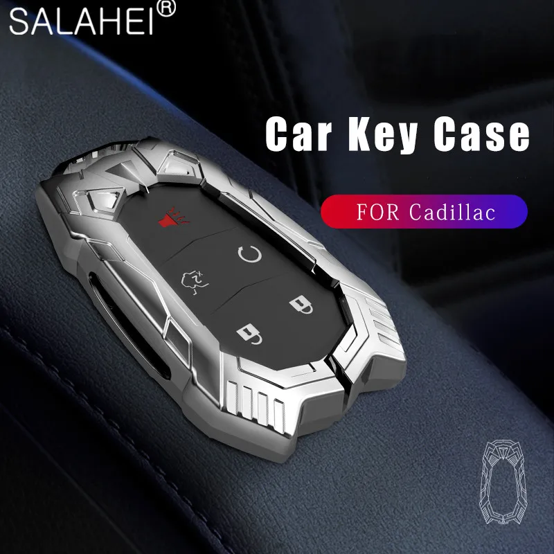 

Zinc Alloy Car Remote Key Cover Case For Cadillac ATS ATS-L XLS XTS XT4 XT5 XT6 CT6 CTS CTS-V SRX 28T Accessories Holder Fob