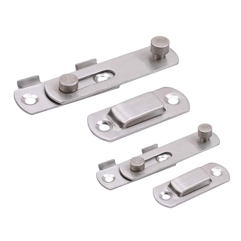 2 размера защелкивающиеся защелки из нержавеющей стали замки для раздвижных