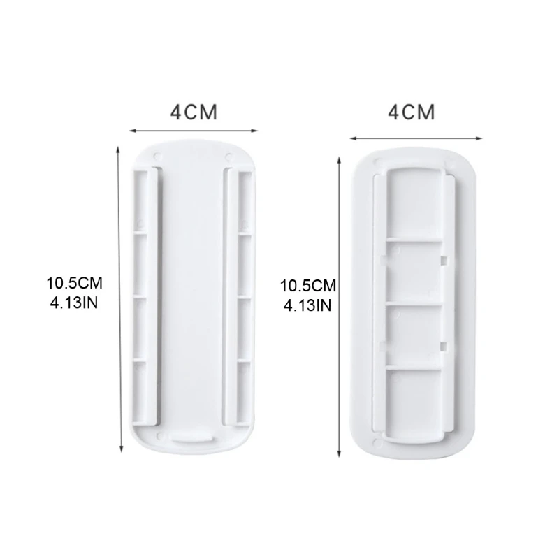 Бесшовный держатель-наклейка для штепсельной вилки без отверстий настенный