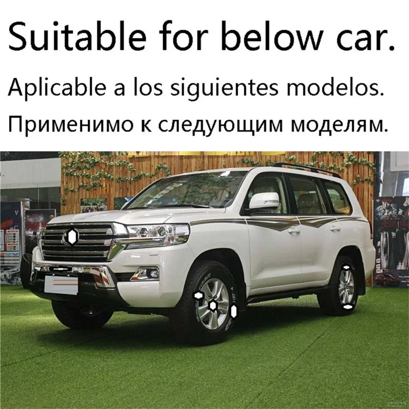 Автомобильные декоративные автомобильные хромированные дверные ручки