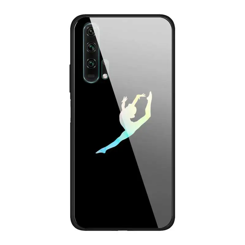 

I Love Dance Phone Case For Huawei Mate 9 10 lite 20Pro&Tempered Glass Back Cover For Honor 7A 8X 9 10 V10