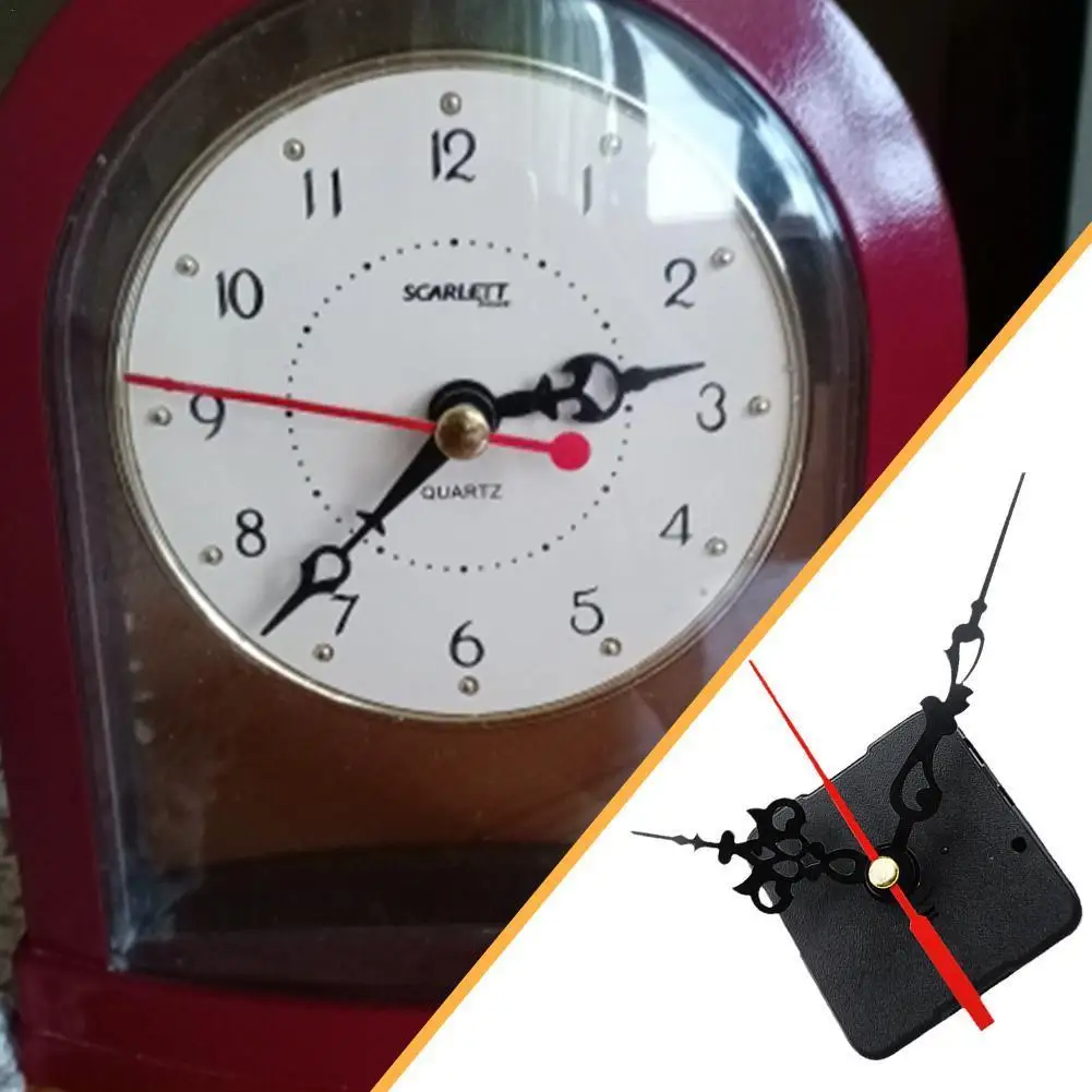 

1 Set Hanging DIY Watch Silent Wall Clock Movement Repair Movement Clock Mechanism Parts With Needles For Clock Panels