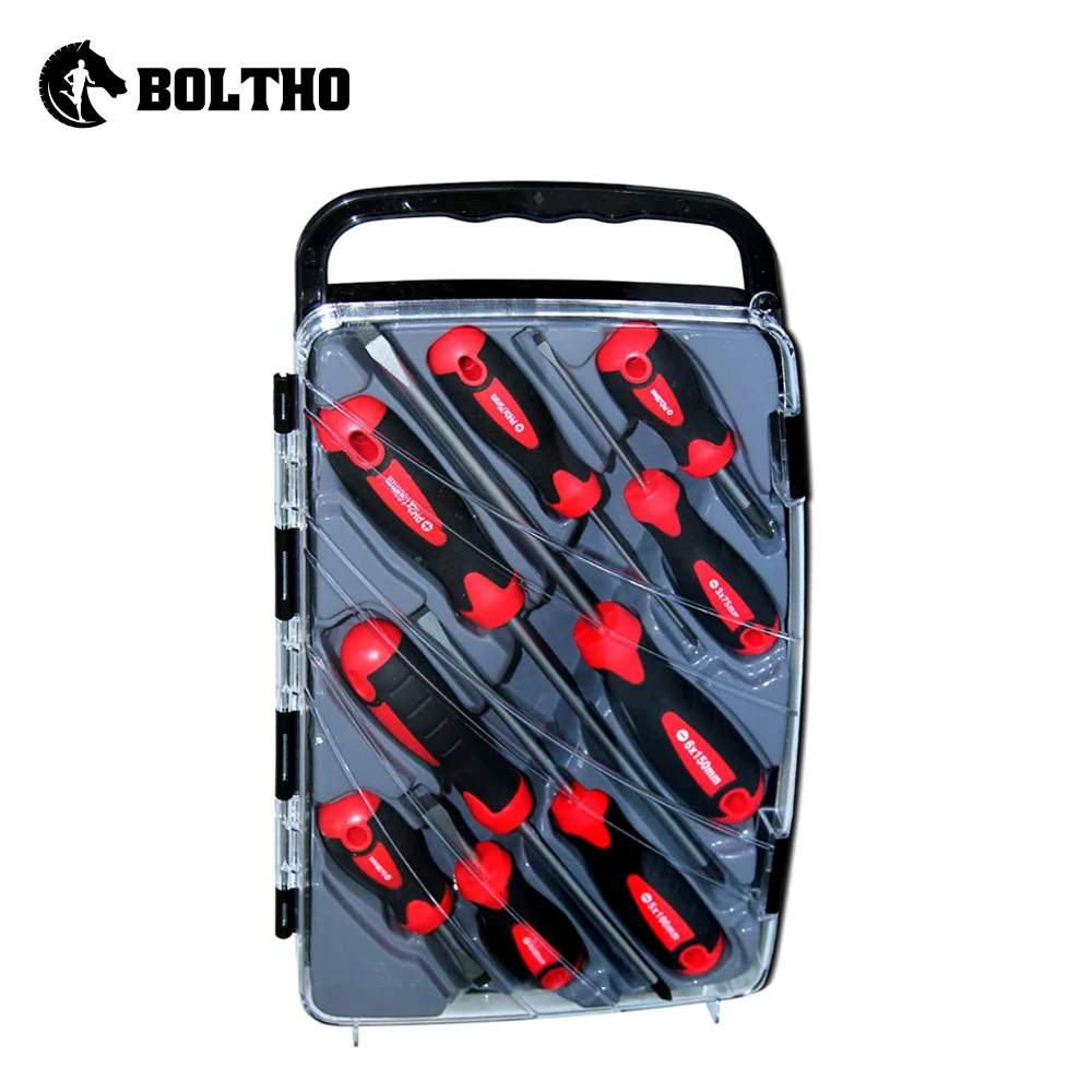 

9PCS Magnetic Screwdriver Sets with Case, Phillips Precision Screwdrivers, for Repairing Home Improvement Craft
