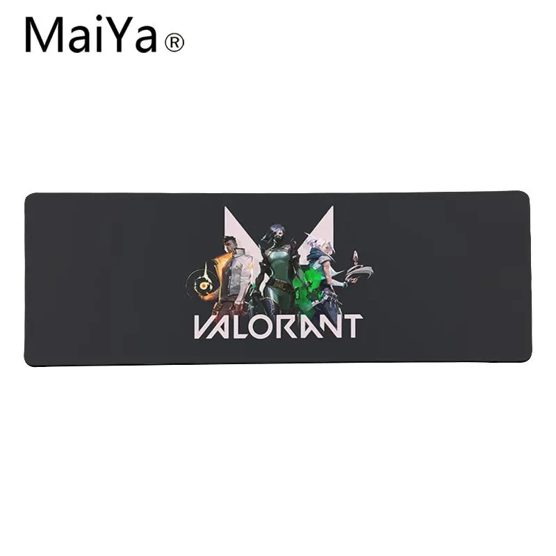 Maiya High Quality VALORANT Comfort Mouse Mat Gaming Mousepad Free Shipping Large Pad Keyboards | Компьютеры и офис