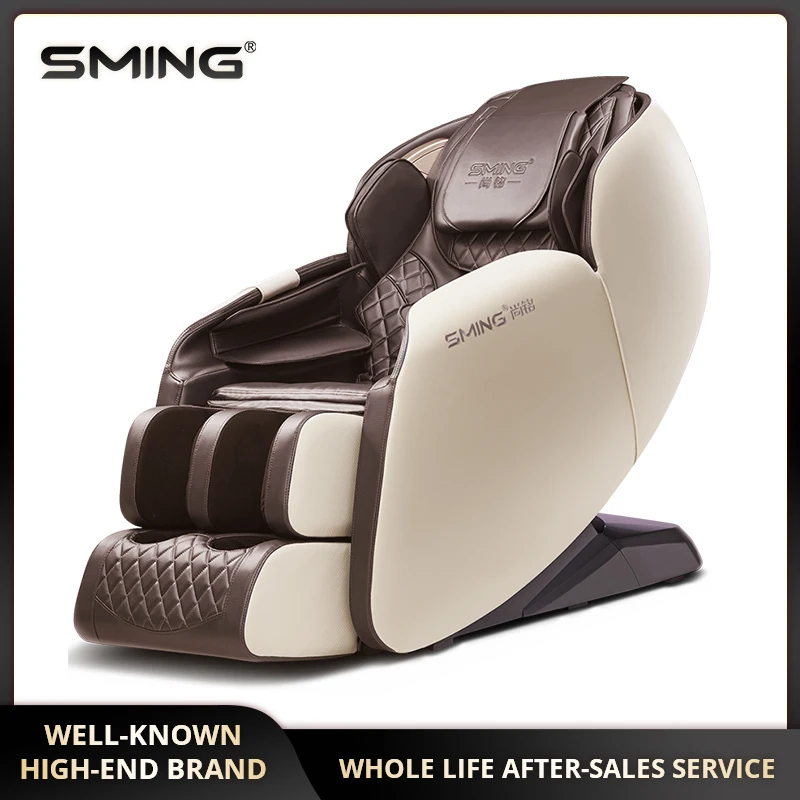 

Массажное кресло SMing 800L для дома, роскошный массажный стул для всего тела с нулевой гравитацией, 3D капсулы, полноавтоматический массажный ст...