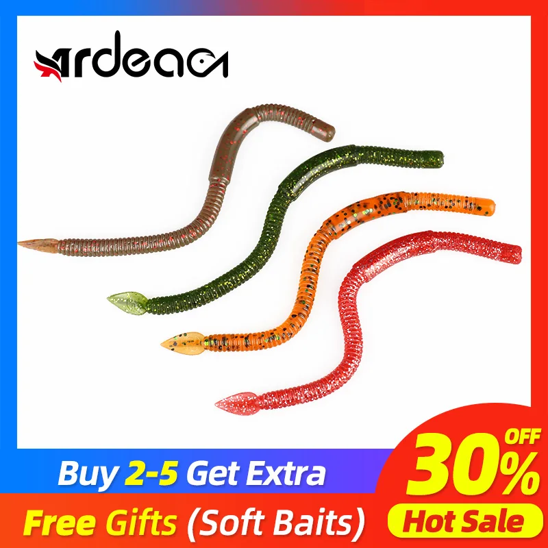 Ardea Soft Lures Silicone Bait  145mm 4.1g Worm Wobblers Artificial Jigging Carp Trout Swimbait Baitfishing Fishing Tackle