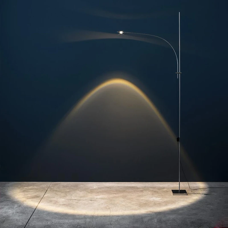 

Post-Modern Simple Floor Lamps Personality Creative Projection Lights Ins Design Corner Living Dining Room Stand Lightings