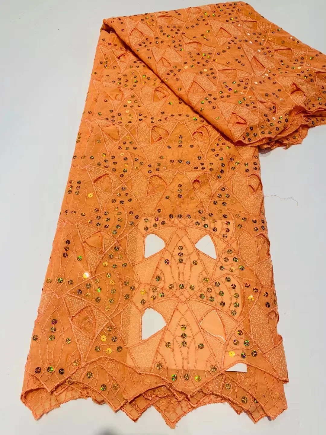 

2022 Высококачественная кружевная французская кружевная ткань, швейцарская кружевная ткань с блестками, нигерийская кружевная ткань для жен...