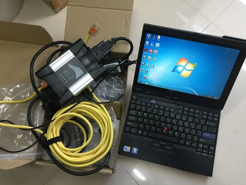 Для BMW ICOM NEXT A B C Новый диагностический инструмент a3 с ноутбуком x201t 4g i7 программным
