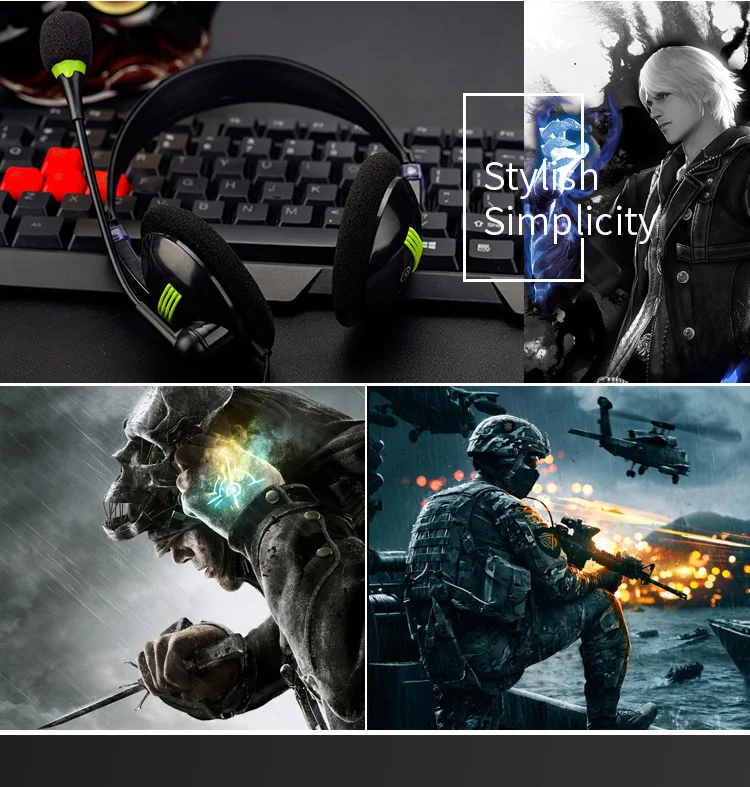 Проводная игровая гарнитура 3 5 мм с глубокими басами игровые наушники