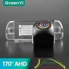 GreenYi 170  AHD 720P Траектория Автомобильная камера заднего вида для Mercedes Benz R-Class W251 2006-2013  X164 2006-2012  W164 2005-2011 Ночное видение Реверс Реверс 4-контактный парковка
