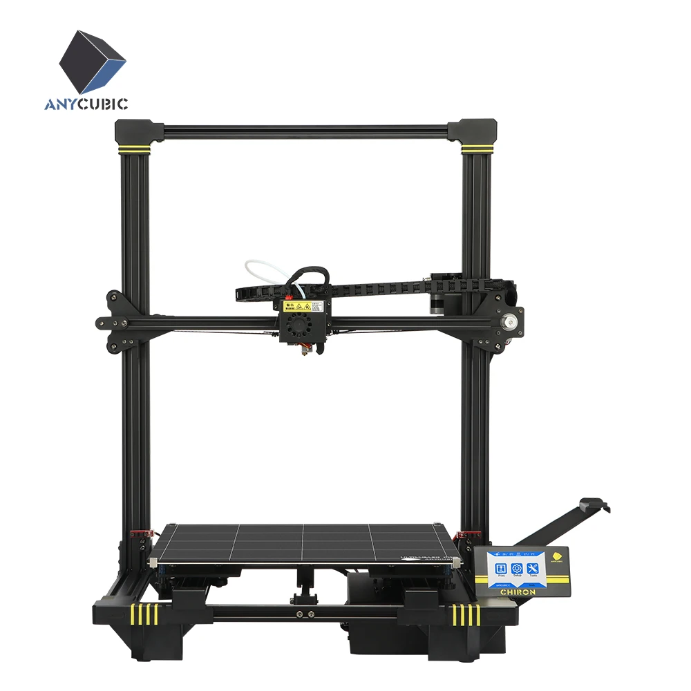 ANYCUBIC 3d принтер Chiron крупнейший TFT экран ultracase экструдер двойной Z Axisolor обновленная PLA нить 3d drucker размера плюс