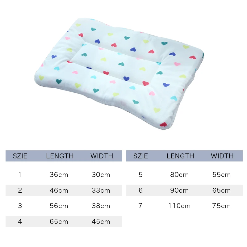 

Dog Bed Mat Soft Flannel Pet Blanket Warm Thicken Cat Dog Sleeping Cushion Cover Puppy Kitten Kennel Fleece Nest Pet Accessories