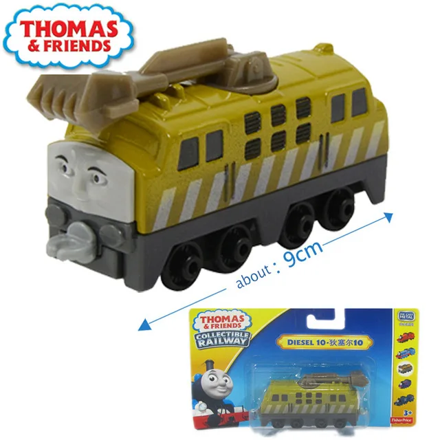 DIESEL 10 1:43 игрушечный поезд из сплава, модель автомобиля, детские игрушки для детей, литье под давлением, развивающий подарок на день рождения - Цвет: DIESEL 10