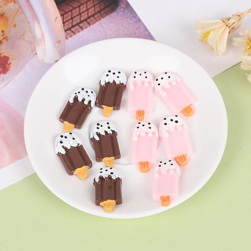 5 шт./компл. миниатюрная имитация смолы для мороженого сделай сам еды кукольного