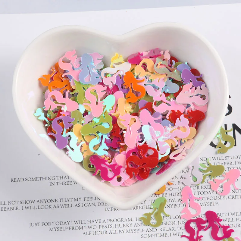 10 ярких свободных цветов в форме русалки женская одежда сумки Детские аксессуары