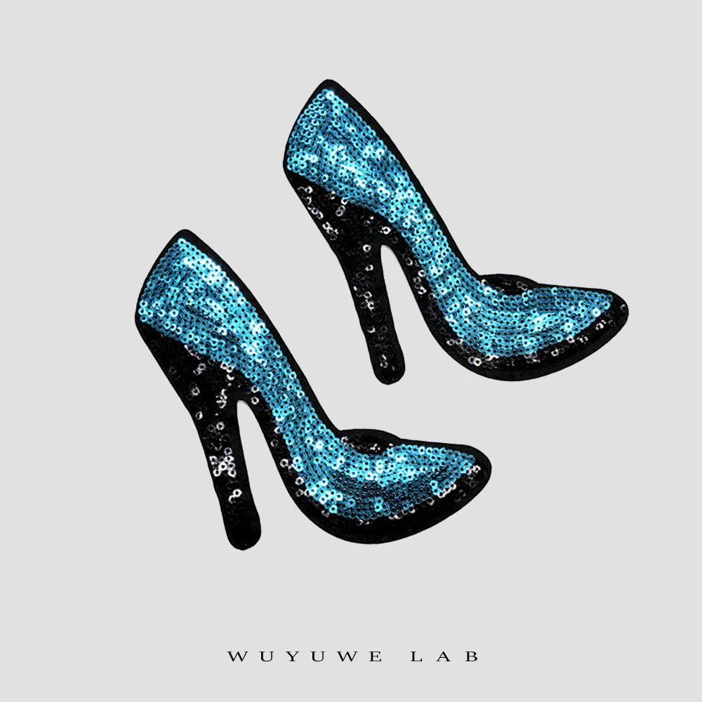 2 пары красные блестки аппликация для обуви | Дом и сад