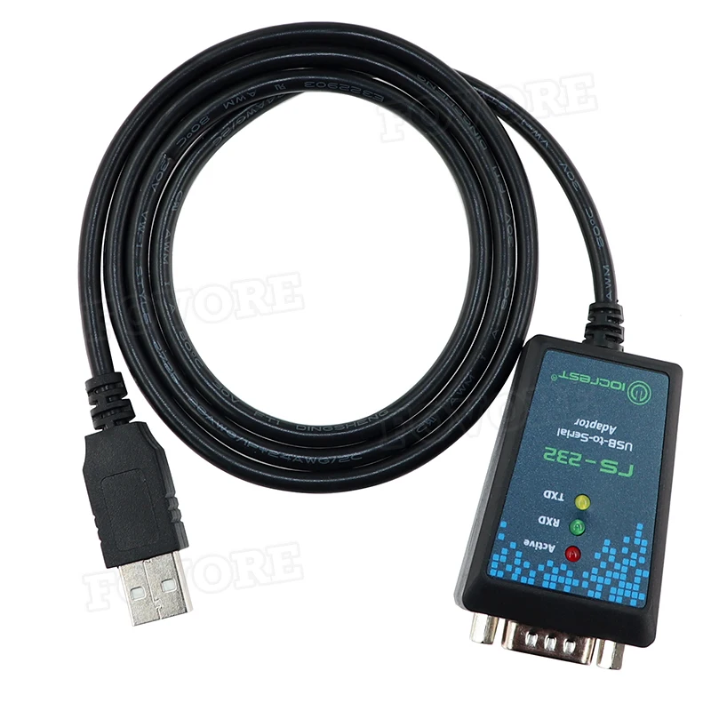 USB RS232 адаптер 2 0 для RS-232 мужской 9-контактный DB9 безобрывный кабель с FTDI Чипсет
