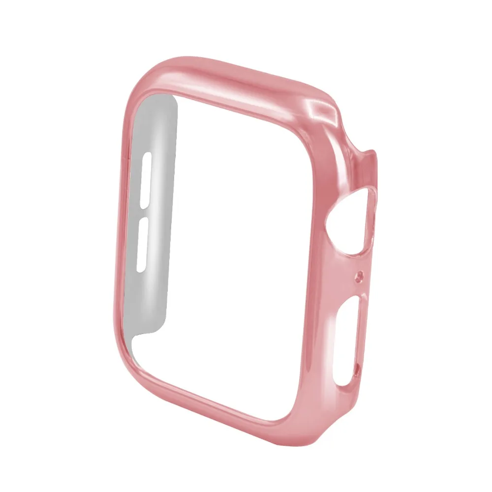Защитный чехол для Apple Watch, версии 5/4/3/2/1 40 мм 44 мм пластиковая рама ПК чехол s для наручных часов iWatch, версия 3, 2, 42 мм, 38 мм