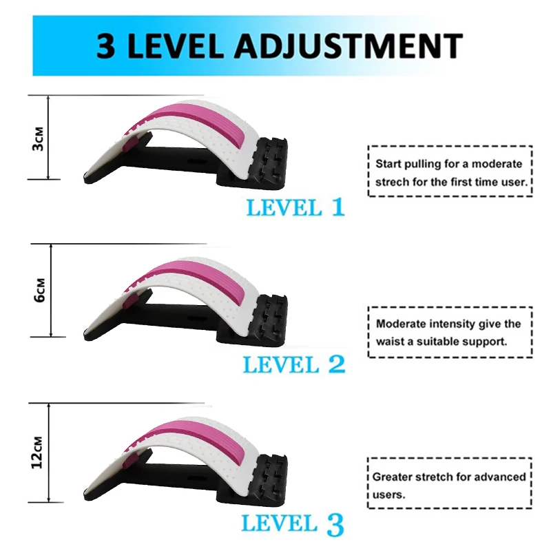 Магнитный массаж спины расслабляющий Растяжитель мышц лечебный Корректор