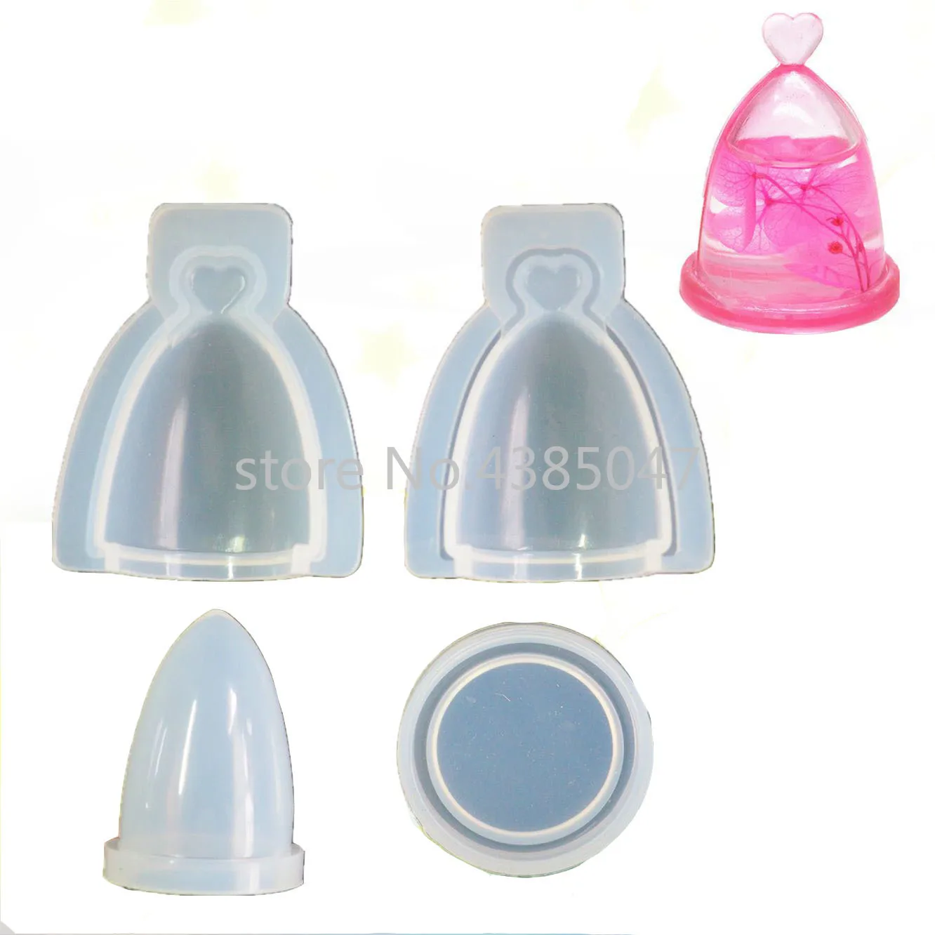 3D чайник полый стеклянный чехол для рукоделия силиконовые инструменты