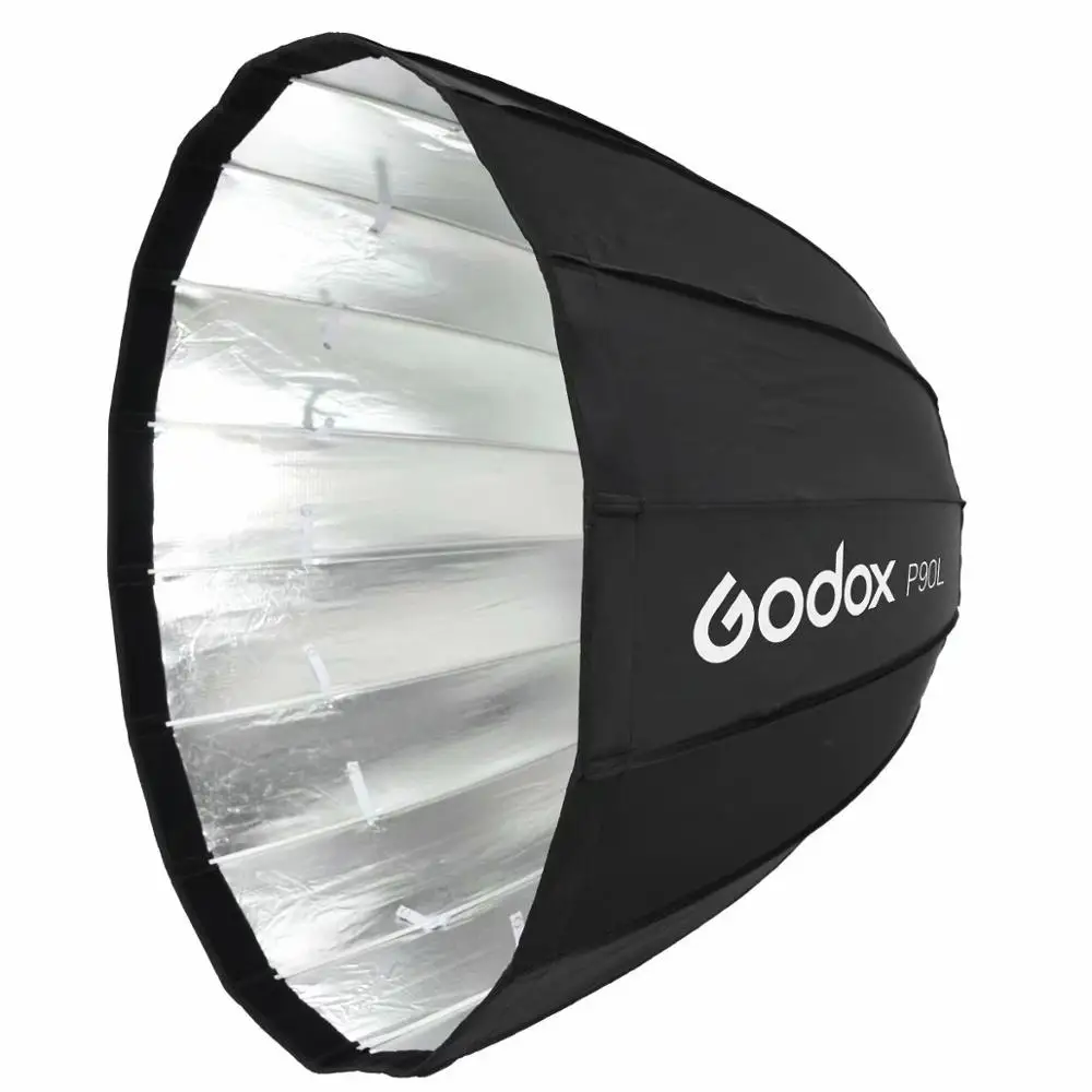 Портативный Godox P120L 120 см Глубокий параболический софтбокс Bowens крепление для