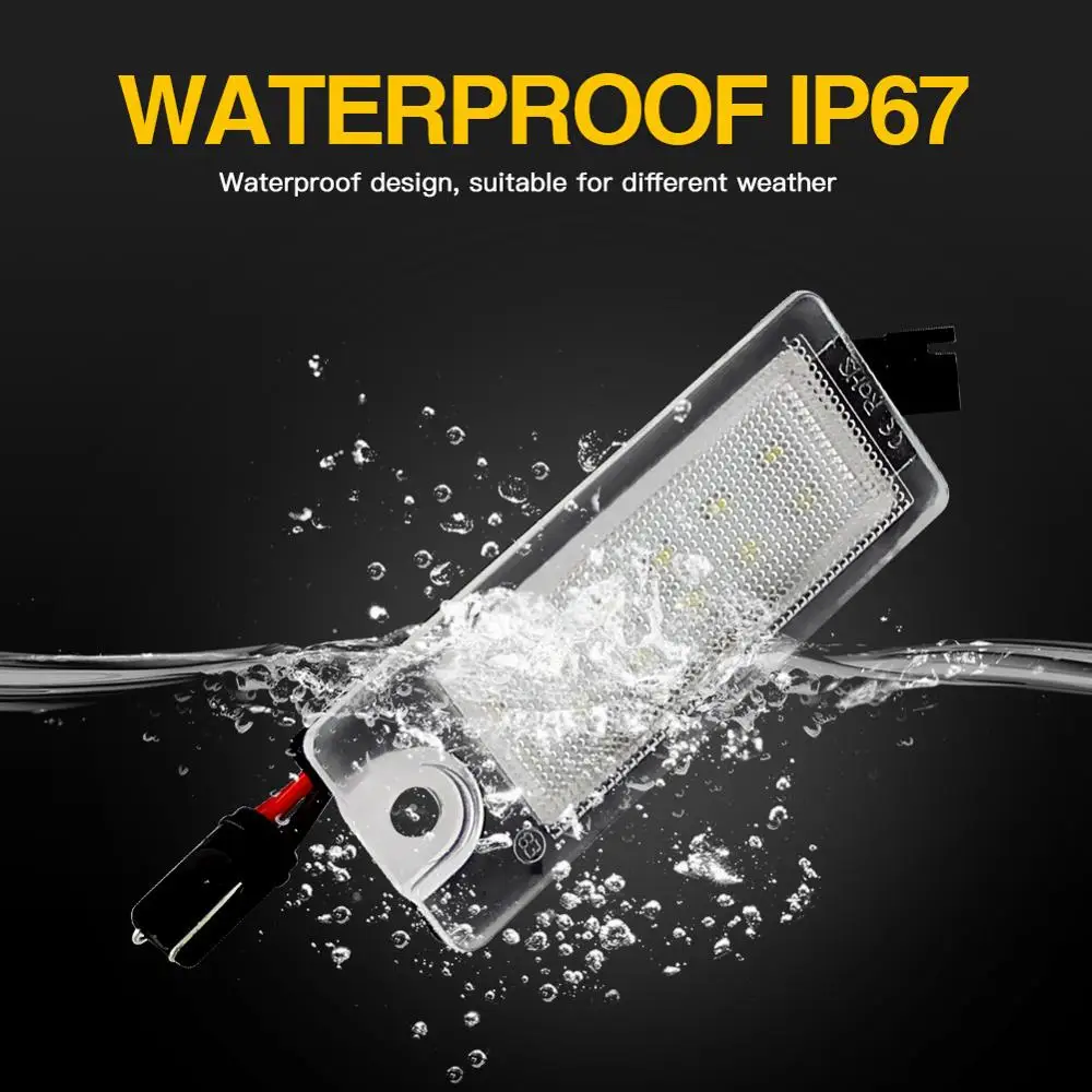 СВЕТОДИОДНЫЙ Автомобильный номерной знак CANBUS для VOLVO V701 2000 2007 XC701 2001 S60 2006 S80 1999 XC90