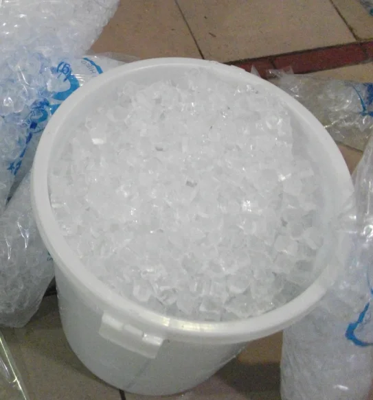 Нержавеющая сталь автоматический торговый автомат с кубиками льда машина