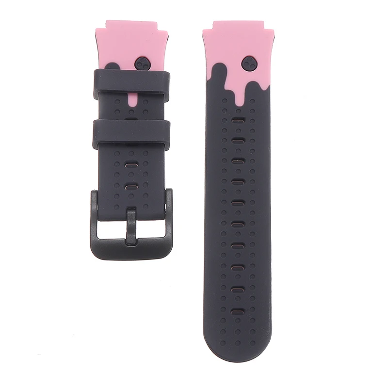 16mm Wrist Band Strap Replacement Silicone For Kids Smart Watch Bracelet Watchband Universal Sports Watch Straps Watch Accessory