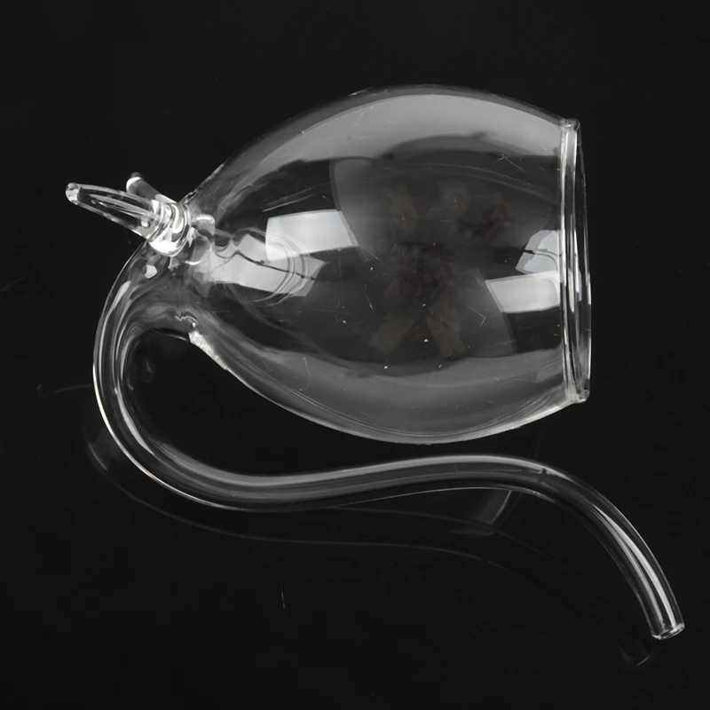Wine Whiskey Glass Heat Resistant Sucking Juice Milk Cup Tea With Drinking Tube Straw | Дом и сад