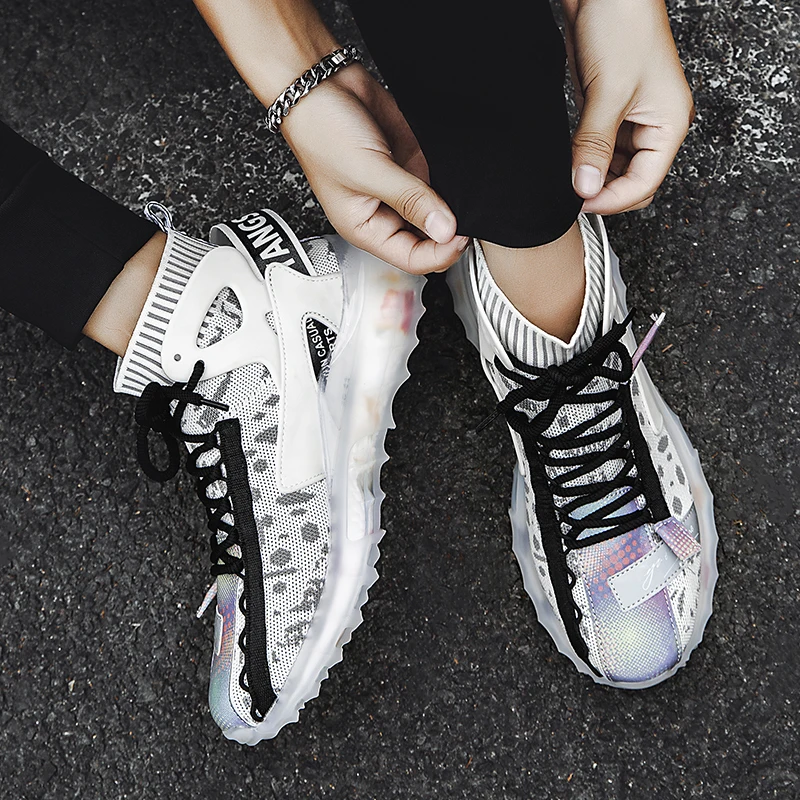 Кроссовки мужские теннисные повседневная обувь роскошные модные туфли для