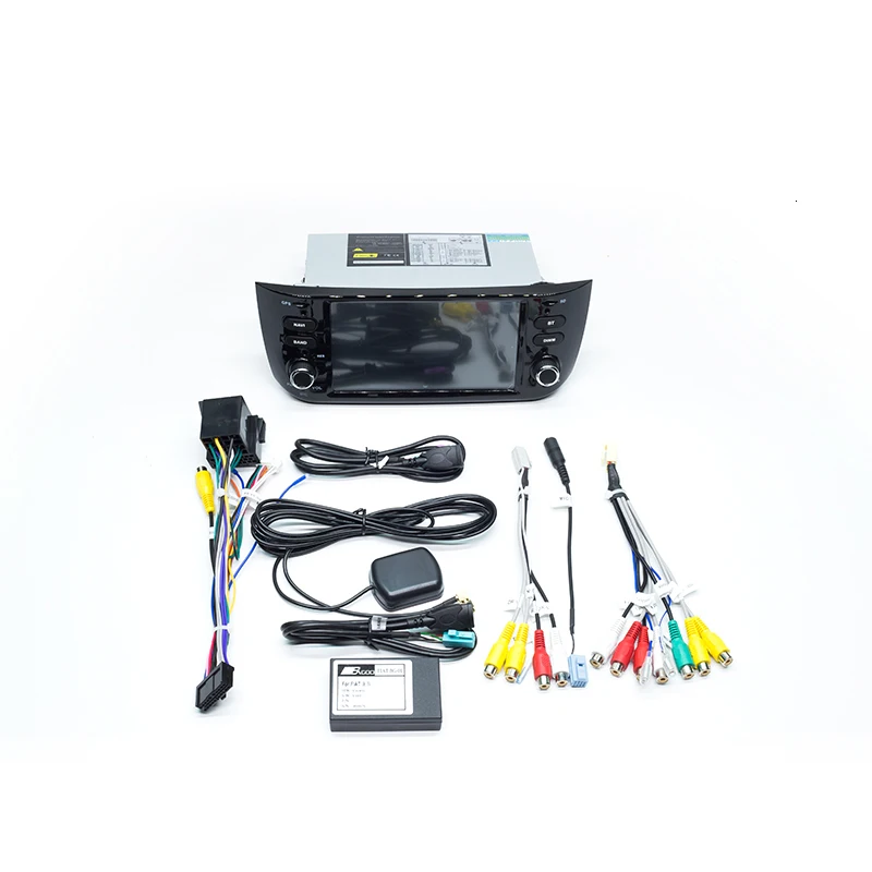 Автомобильный DVD-плеер на Android 10 с GPS для FIAT LINEA PUNTO EVO Авторадио стерео BT Wi-Fi