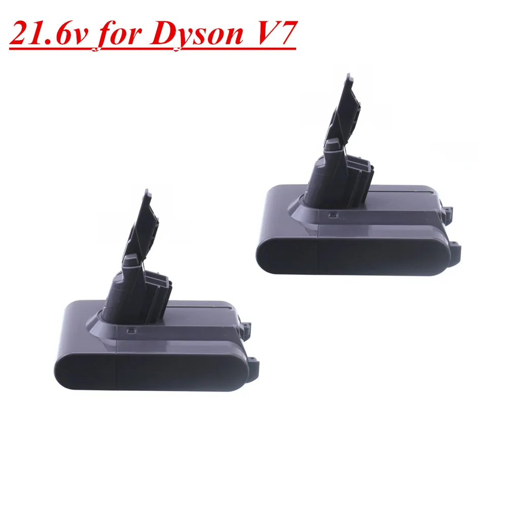 

6000mAh 21.6V 4.0Ah Li-ion Rechargeable Battery For Dyson V7 FLUFFY V7 Animal V7 Pro Vacuum Cleaner Replacement L70